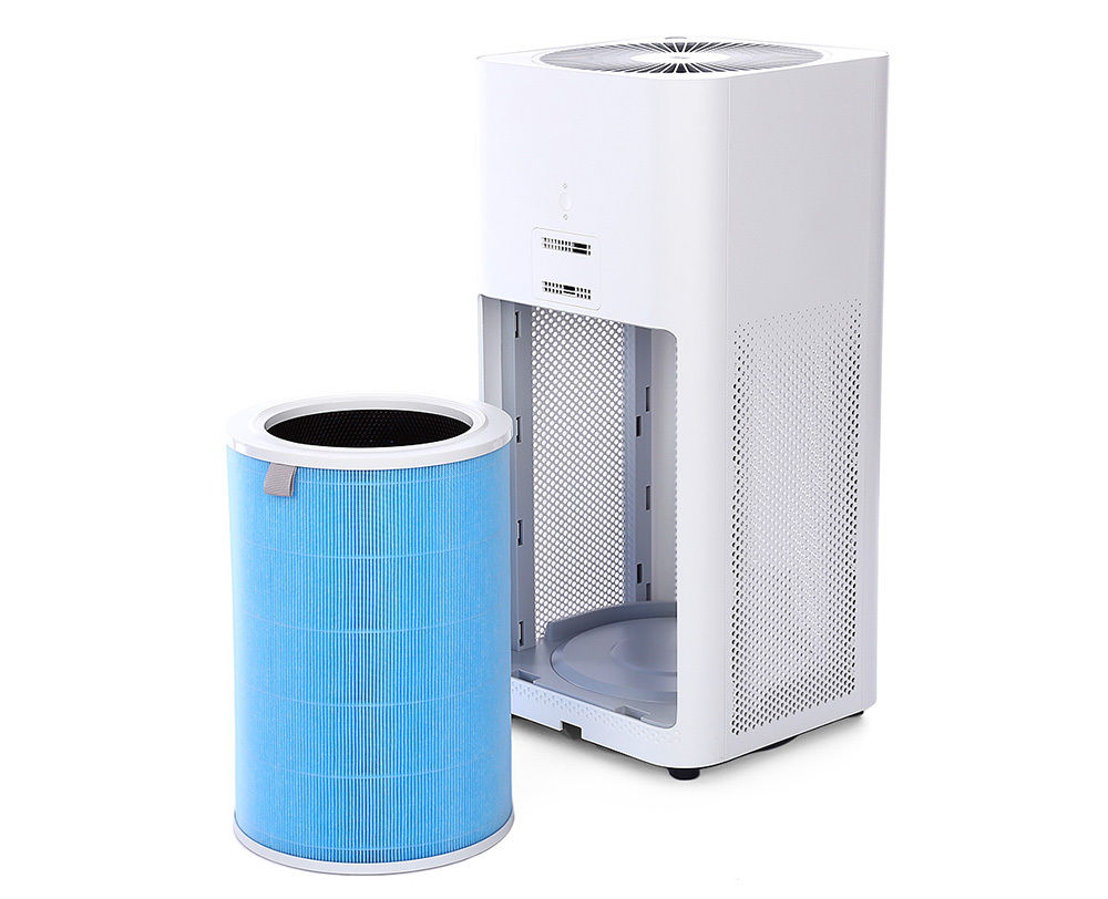 Oczyszczacz powietrza xiaomi air purifier 2 filtr i otwarta obudowa