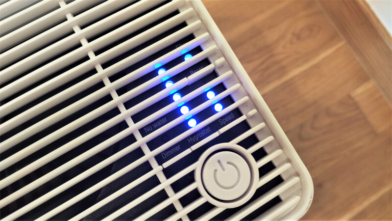 Panel sterowania; nawilżacz powietrza Stadler Form Oskar