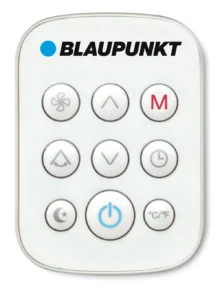 Pilot do klimatyzatora Blaupunkt Moby Blue 1012