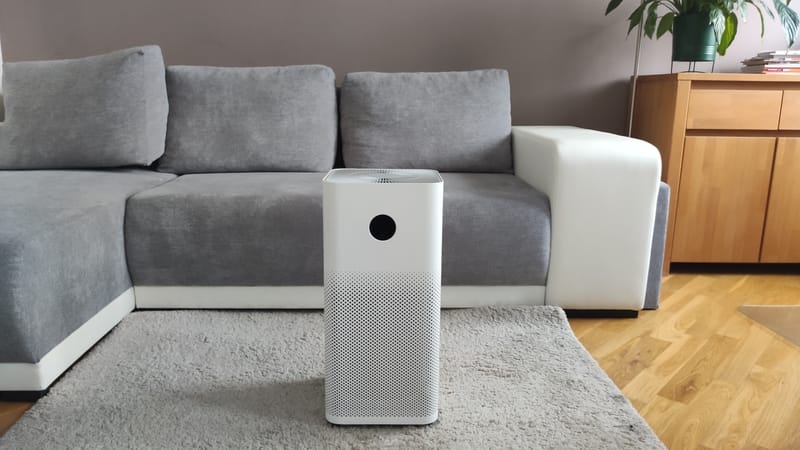 oczyszczacz Xiaomi Mi Air Purifier 3 w salonie