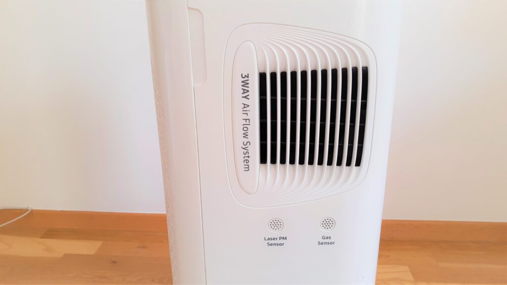 Czujniki w oczyszczaczu powietrza Samsung AX60