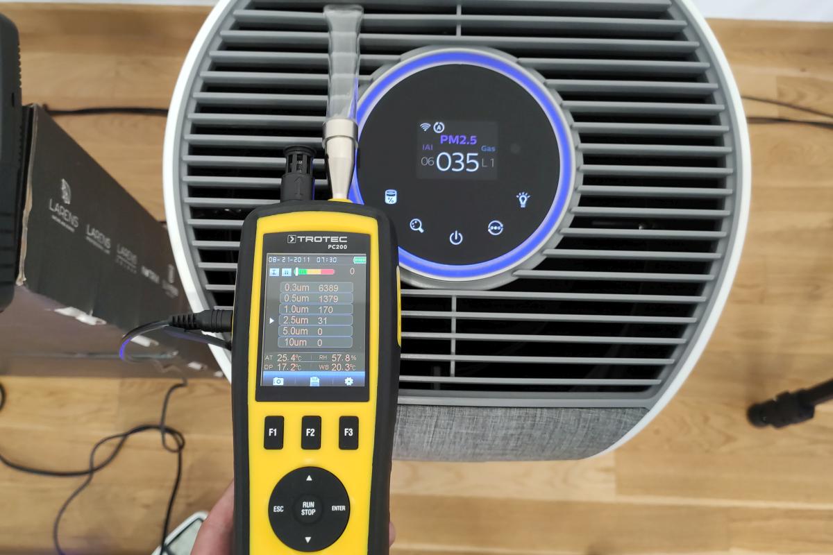 test oczyszczacza philips