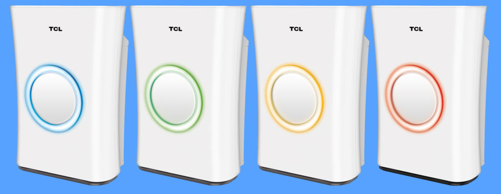 4 kolory wyświetlacz TCL TKJ400F