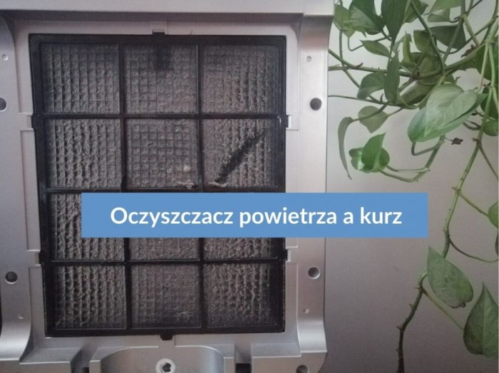 Oczyszczacz powietrza a kurz