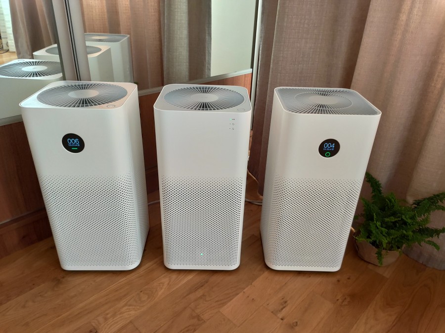 Oczyszczacze powietrza Xiaomi w sypialni