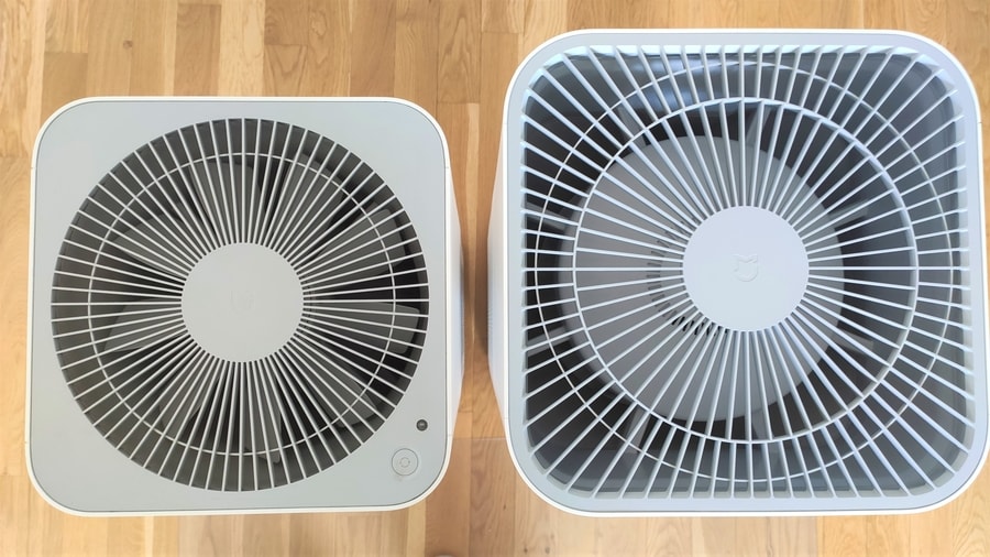 Xiaomi AP Pro H vs Xiaomi AP 3C kratka nawiewu