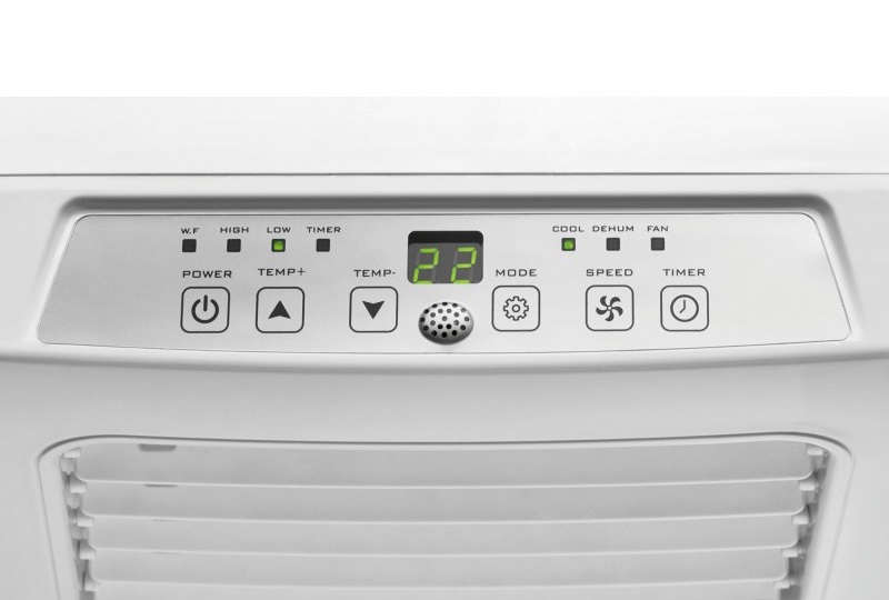 Wyświetlacz z panelem sterowania kimatyzatora przenośnego Clatronic CL 3671