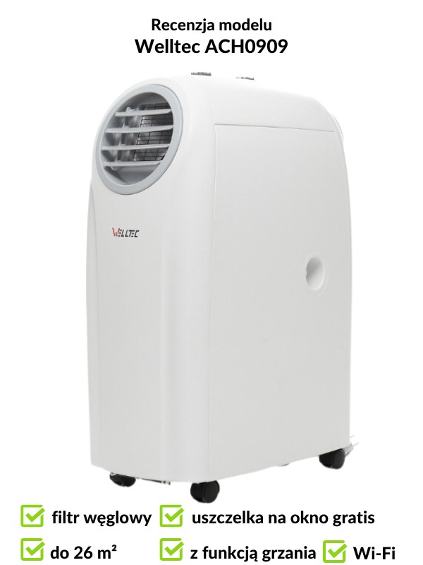 Klimatyzator przenośny Welltec ACH0909