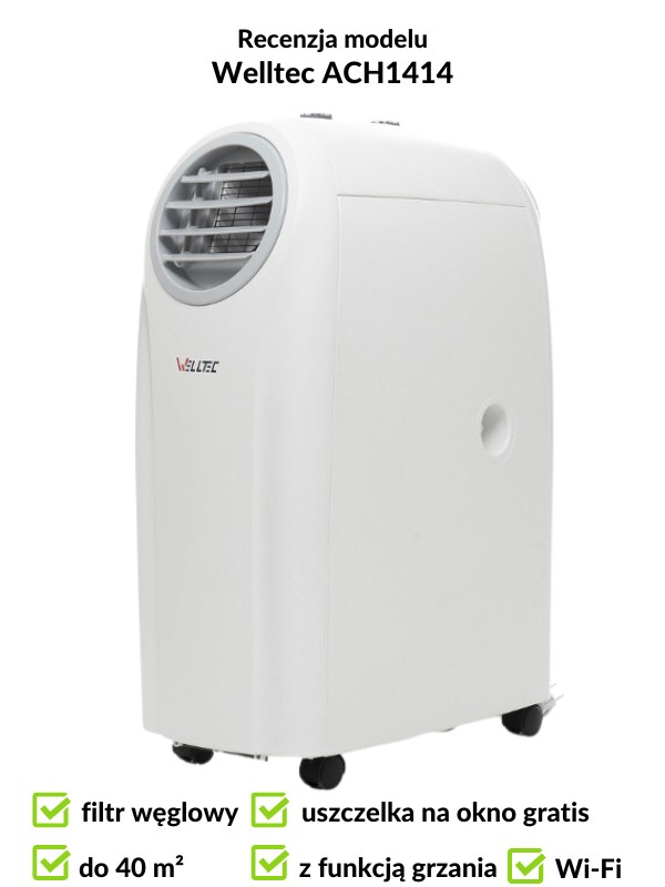 Klimatyzator przenośny Welltec ACH1414