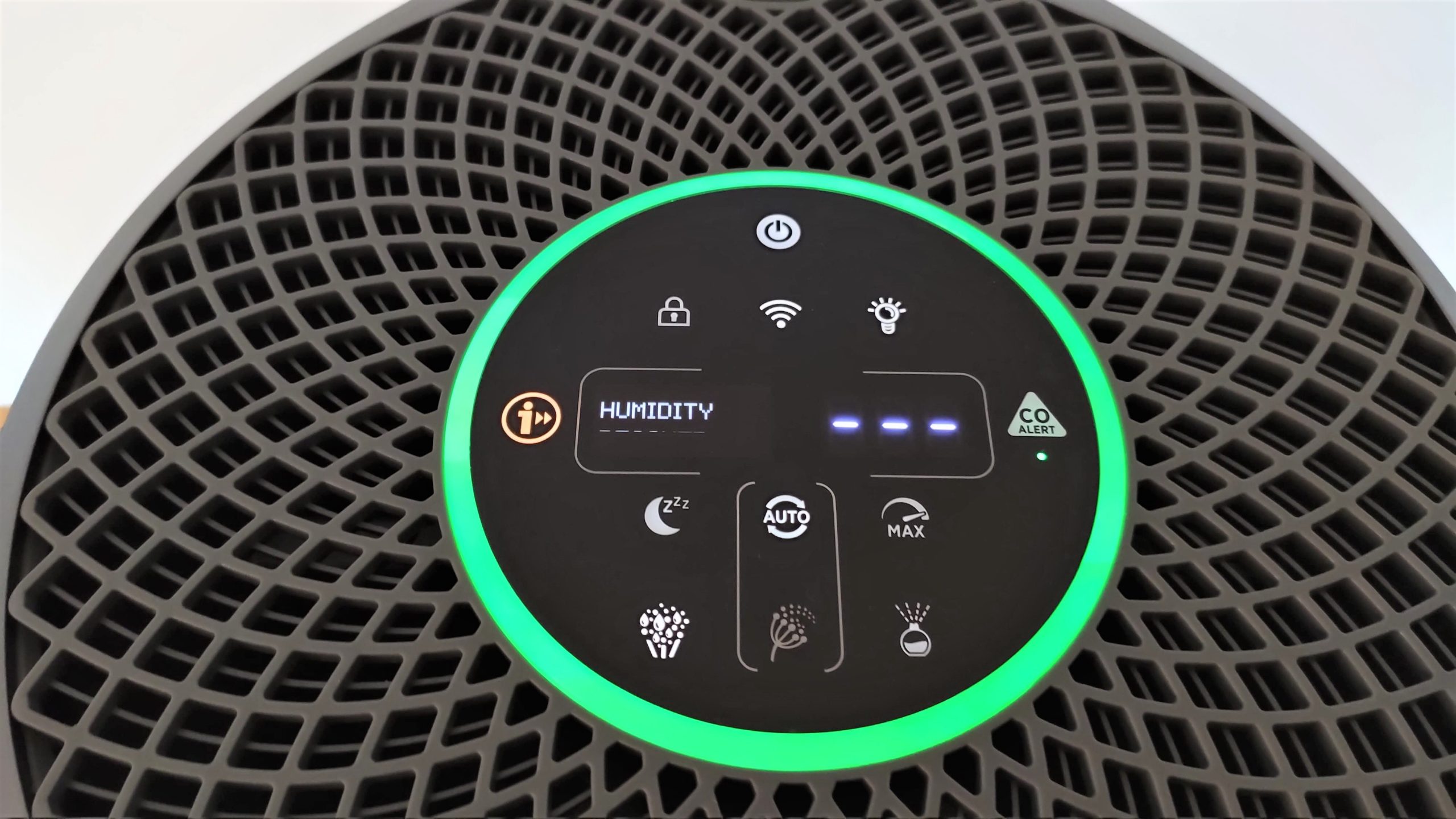 Hoover-h-700-purifier-wyświetlacz