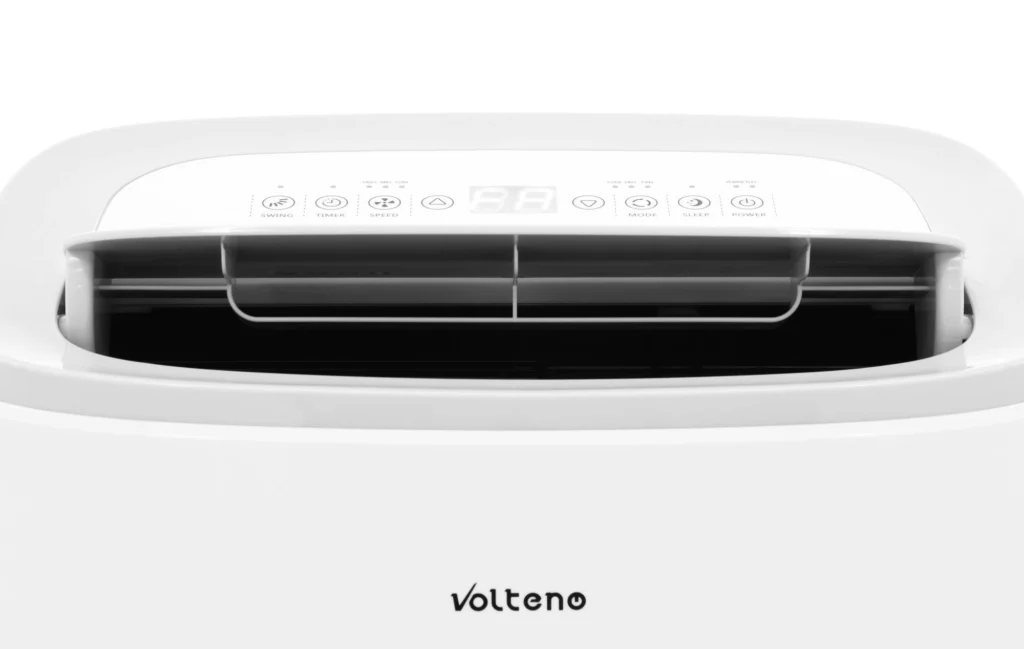 Klimatyzator przenośny Volteno VO1982, panel sterowania