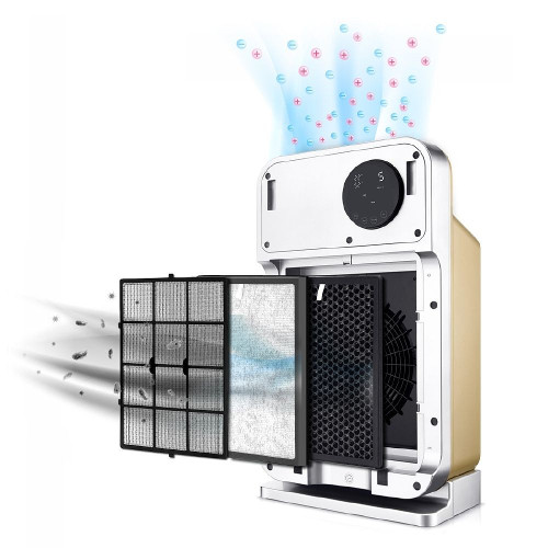 Filtry i jonizacja w oczyszczaczu Klarta Forste 4