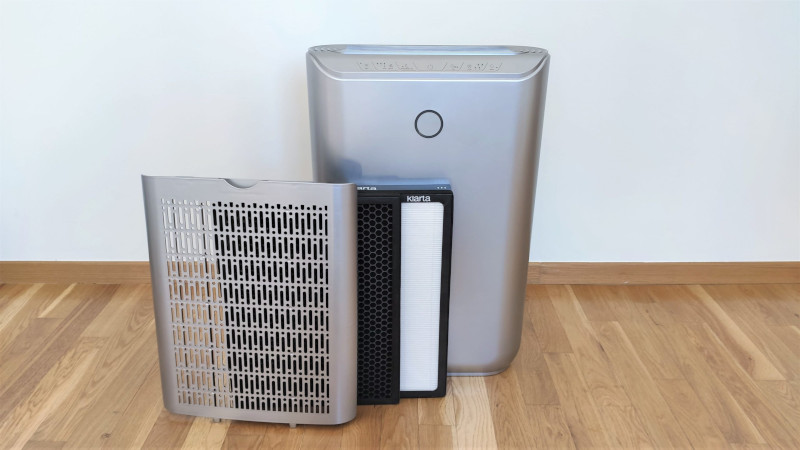 Klarta Stor 2 z filtrami HEPA i węglowym recenzja oczyszczacza