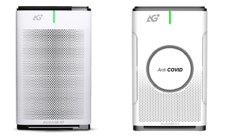 Oczyszczacze powietrza Aurabeat+ AuraBeat AG+ PRO NSP-X1 i AG+ PRO NSP-X