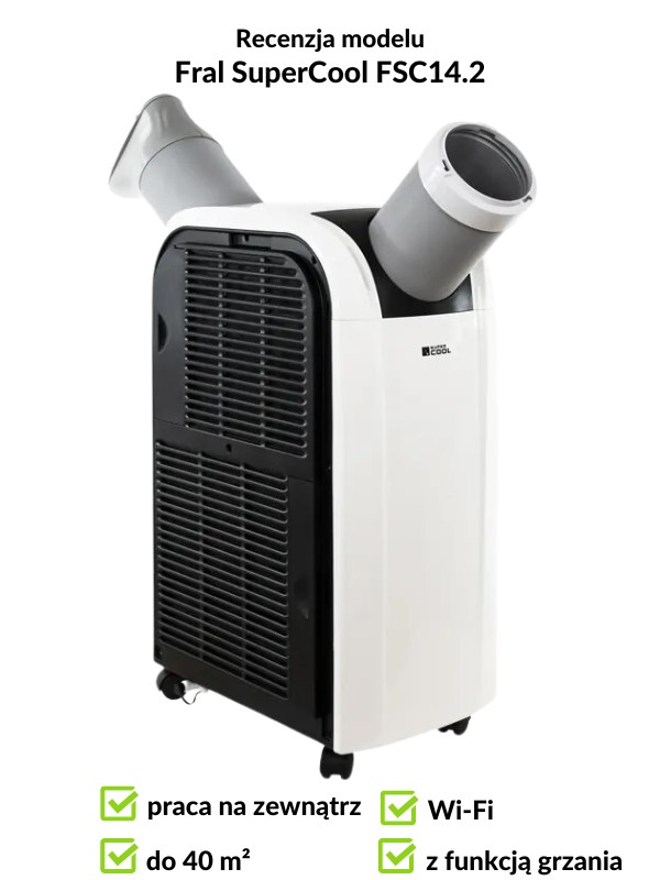 Klimatyzator przenosny Fral SuperCool FSC14.2 Klimatyzator przenośny Fral SuperCool FSC14.2