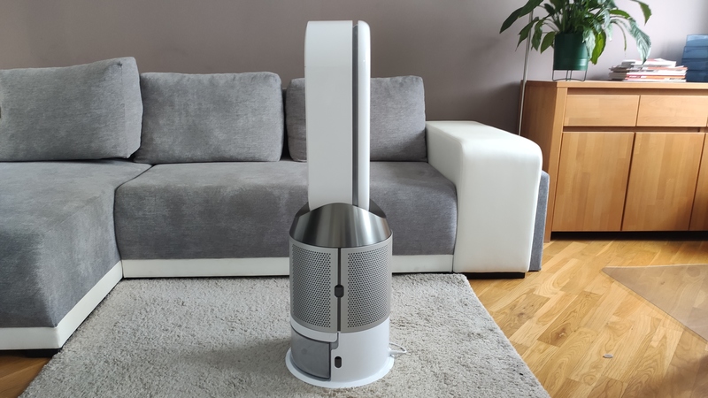 Dyson humidify cool w salonie bokiem