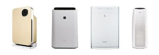 Oczyszczacze powietrza, różne modele