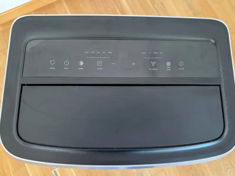 Klimatyzator Electrolux EXP26338CW - panel sterowania