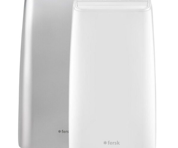 Klimatyzator przenośny Fersk Vind 2 WIFI HEPA biały i srebrny