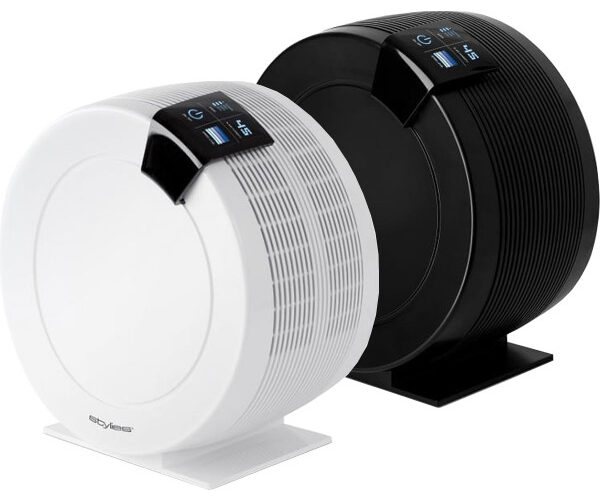 Nawilżacz powietrza Stylies Aquarius w kolorze białym i czarnym