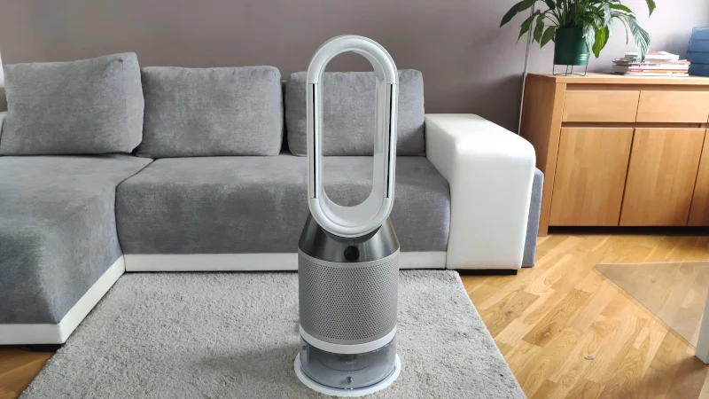 Dyson Pure Humidify+Cool w salonie. Materiały old.ranking-oczyszczaczy.pl