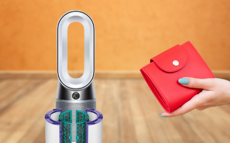 Oczyszczacz powietrza i portfel