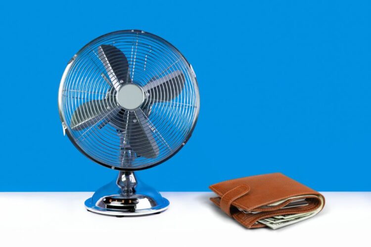 wentylator i portfel