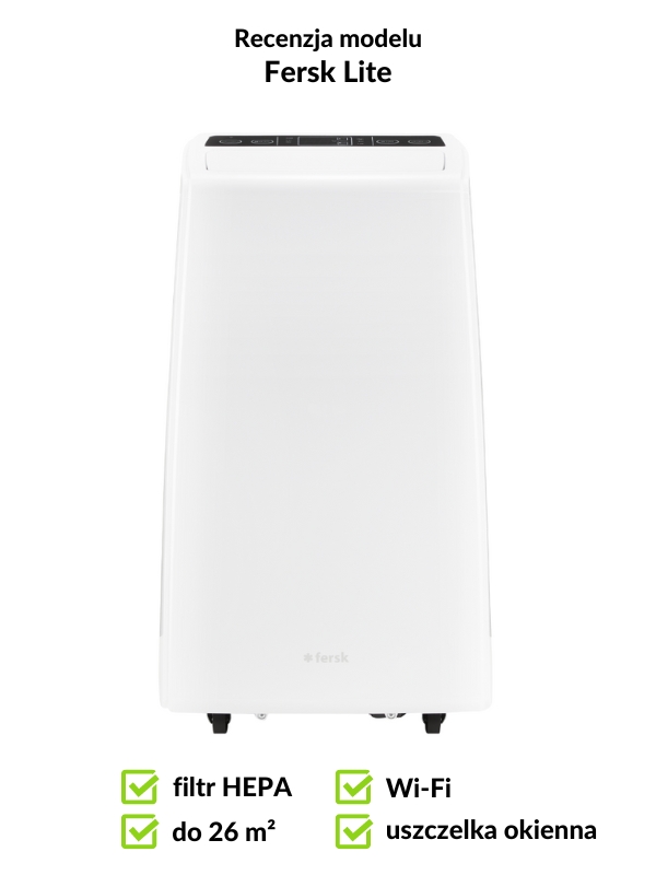 Klimatyzator przenośny Fersk Lite recenzja