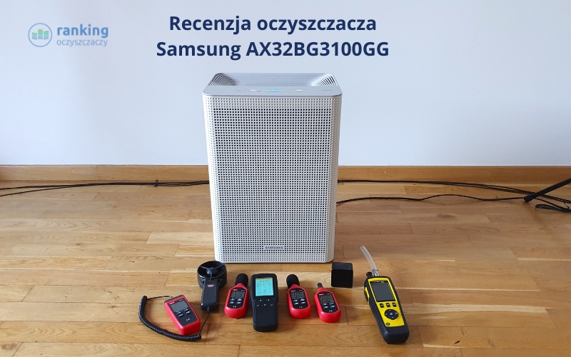Ranking oczyszczaczy test opinie Samsung AX32 recenzja