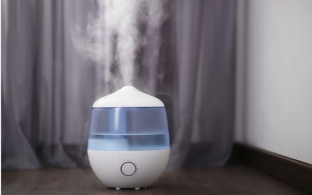 Ultradźwiękowy nawilżacz powietrza deszcz grzybek chmurka