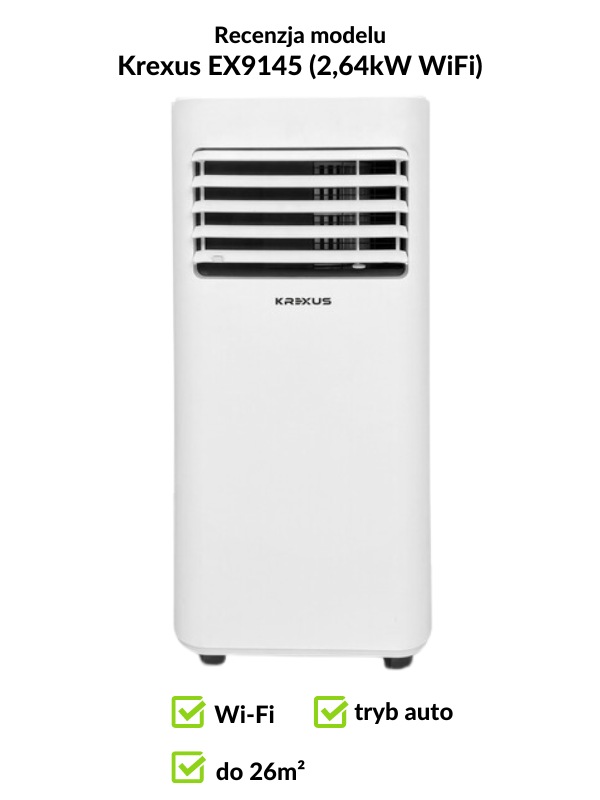 Krexus EX9145 klimatyzator przenośny ranking przód