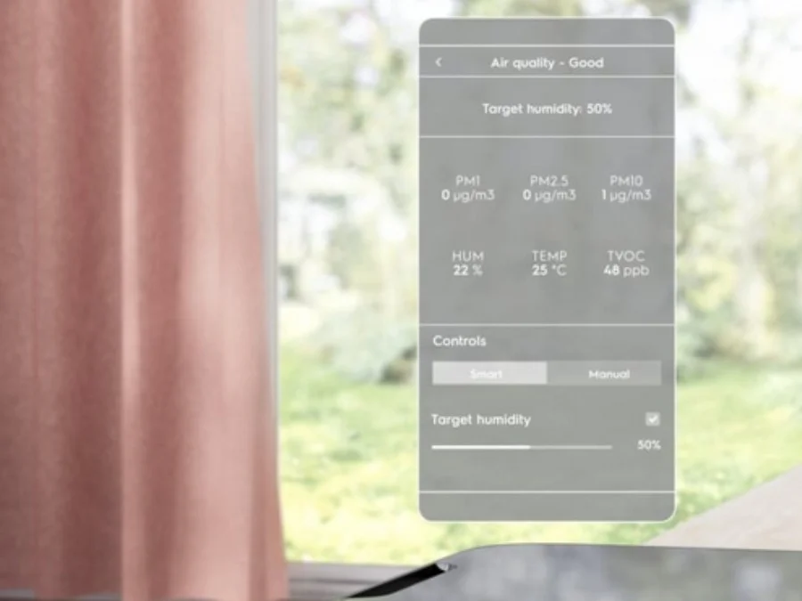 Aplikacja Electrolux Wellbeing dla modelu Pure Multi 700. 