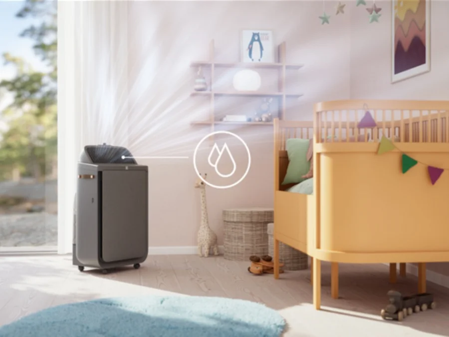 Electrolux Pure Multi 700 grafika nawilżanie pomieszczenia