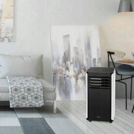 Klimatyzator przenośny Clatronic CL 3716 w pomieszczeniu