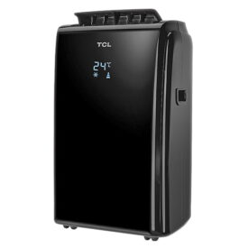 Klimatyzator przenośny TCL TAC-C12CPB/K, widok pod kątem 45 stopni
