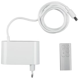 Oczyszczacz powietrza na biurko Dyson Pure Cool Me pilot i kabel zasilający