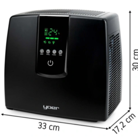 Yoer Pure Spot czarny wymiary