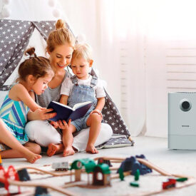 Nawilżacz powietrza Boneco W300 w pokoju