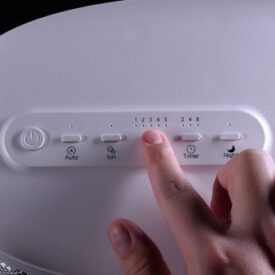 Nawilżacz powietrza Stylies Antaras, panel sterowania