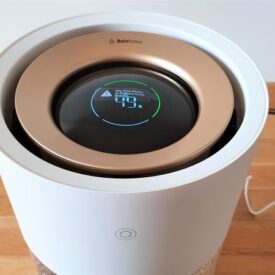 Nawilżacz rainforest wyświetlacz i przycisk