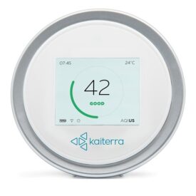 Sensor jakości powietrza Laser Egg 2+ wyświetlacz