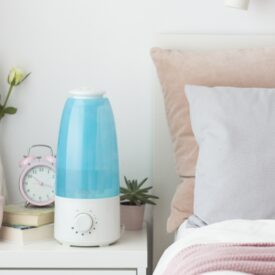 Nawilżacz powietrza na półce