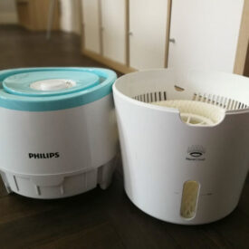 Nawilżacz Philips w środku