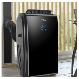 Klimatyzator przenośny TCL TAC-C12CPB/K w pokoju