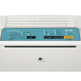 wylot powietrza i panel sterujące do oczyszczacza Panasonic