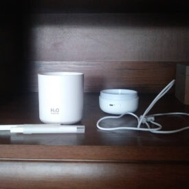 Nawilżacz H2O Humidifier z częściami obecnymi w wyposażeniu