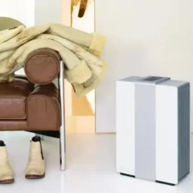 Nawilżacz powietrza Stadler Form w kolorze biało-srebrnym