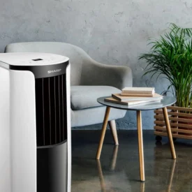 Sharp CVY12XR w salonie