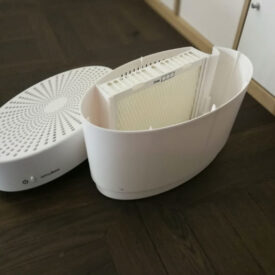 Nawilżacz w środku z filtrem