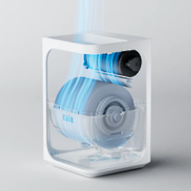 Xiaomi smartmi evaporation air humidifier 3 obrotowe dyski